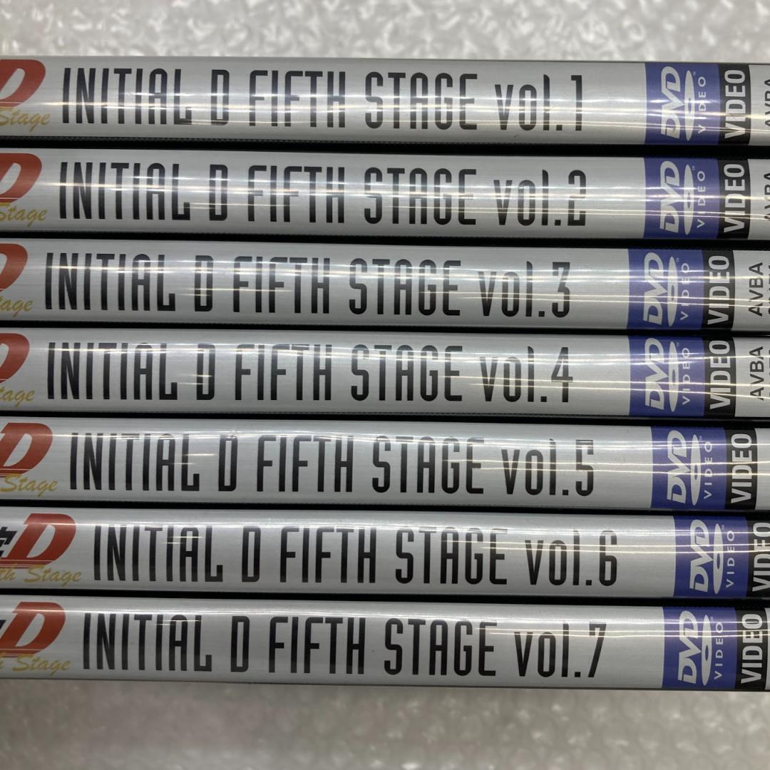 【U14】 頭文字D DVD FIFTH STAGE 1-7巻 全巻セット