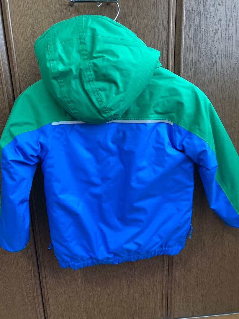 patagonia 子供用ウェア 5T 青と緑