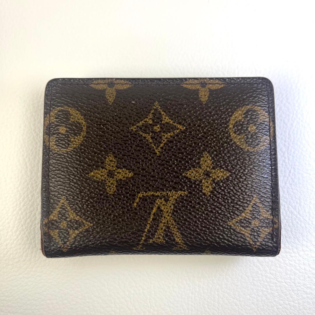 美品✨ LOUIS VUITTON ルイヴィトン 三つ折財布 モノグラム PVC