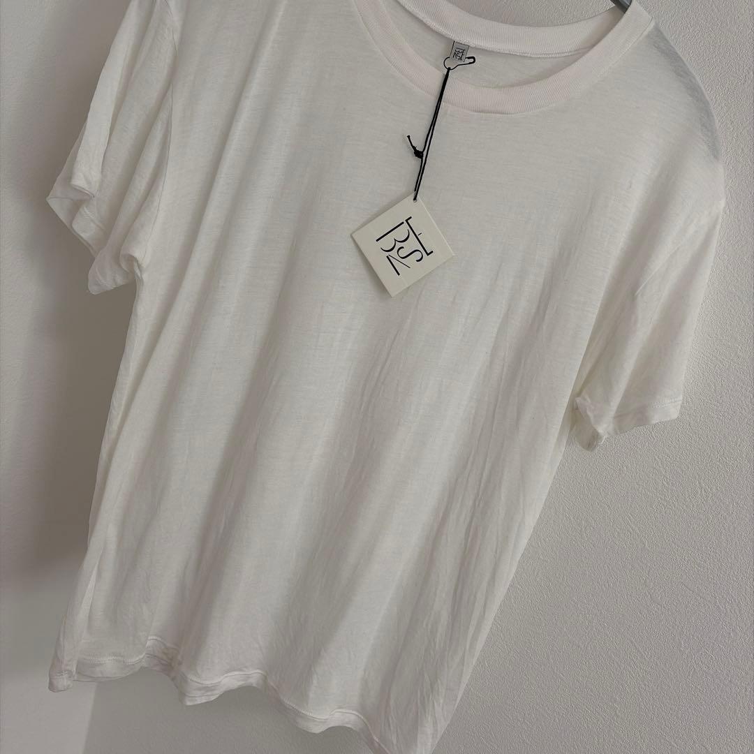 baserange ベースレンジ loose tee tolo 白