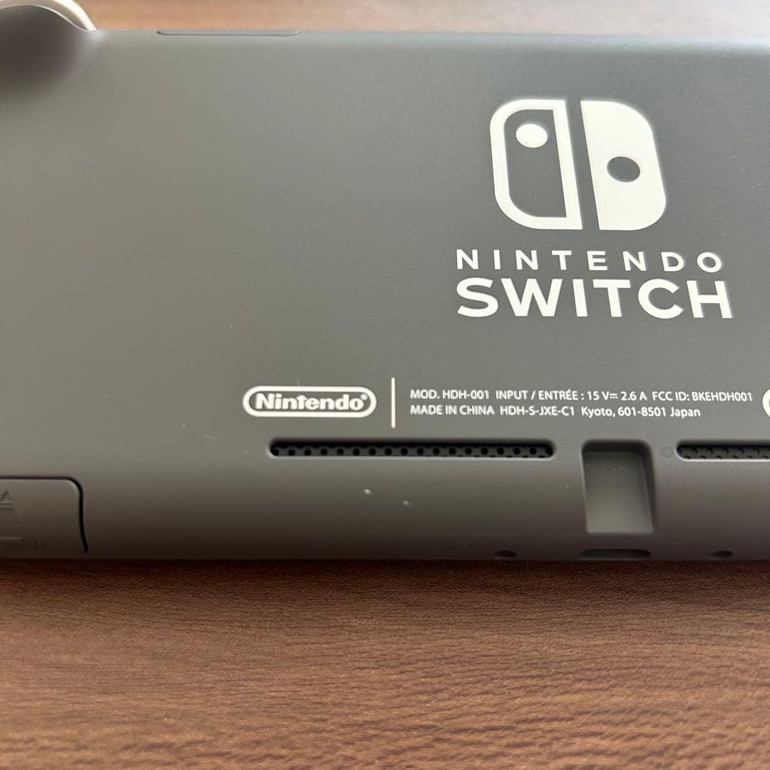 Nintendo Switch Lite グレー 本体 初期化済