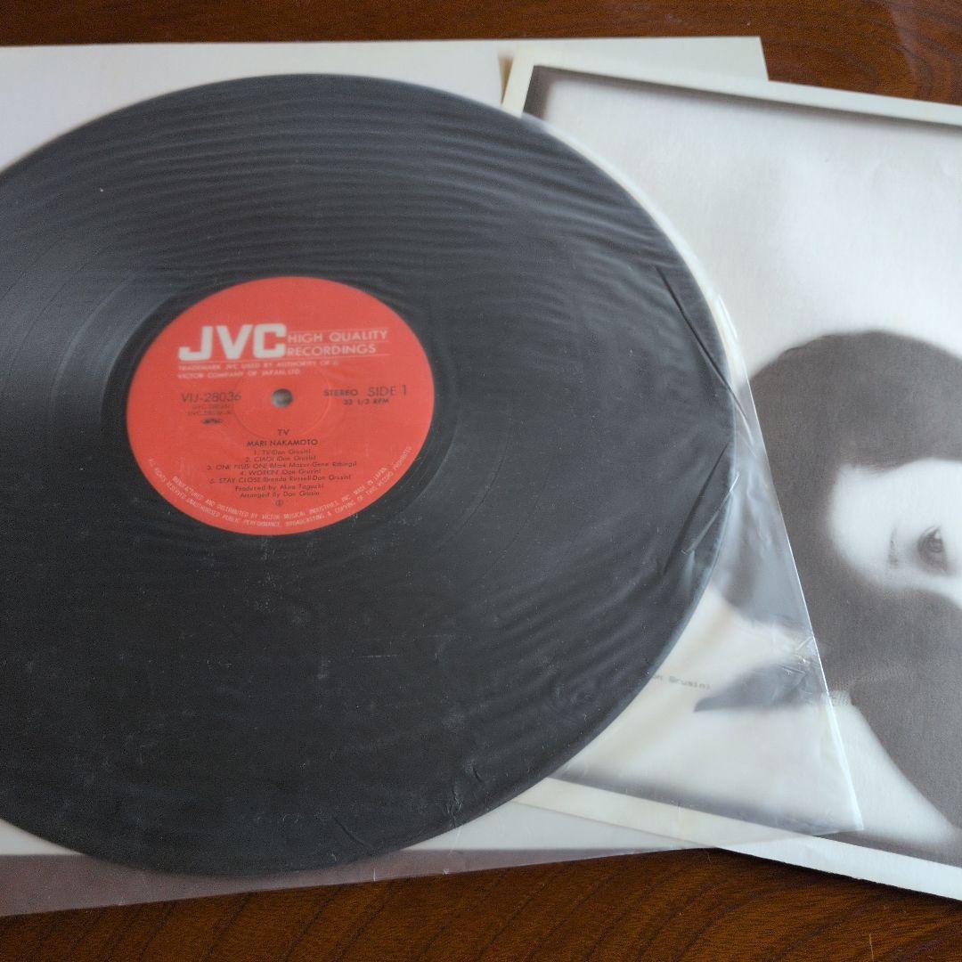 MARI NAKAMOTO TV レコード JVC 高品質