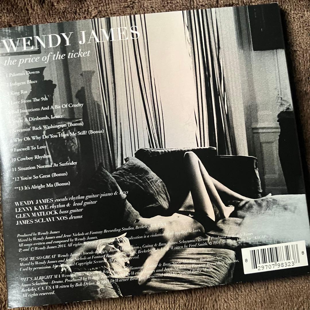 Wendy James The Price Of The Ticket 入手困難