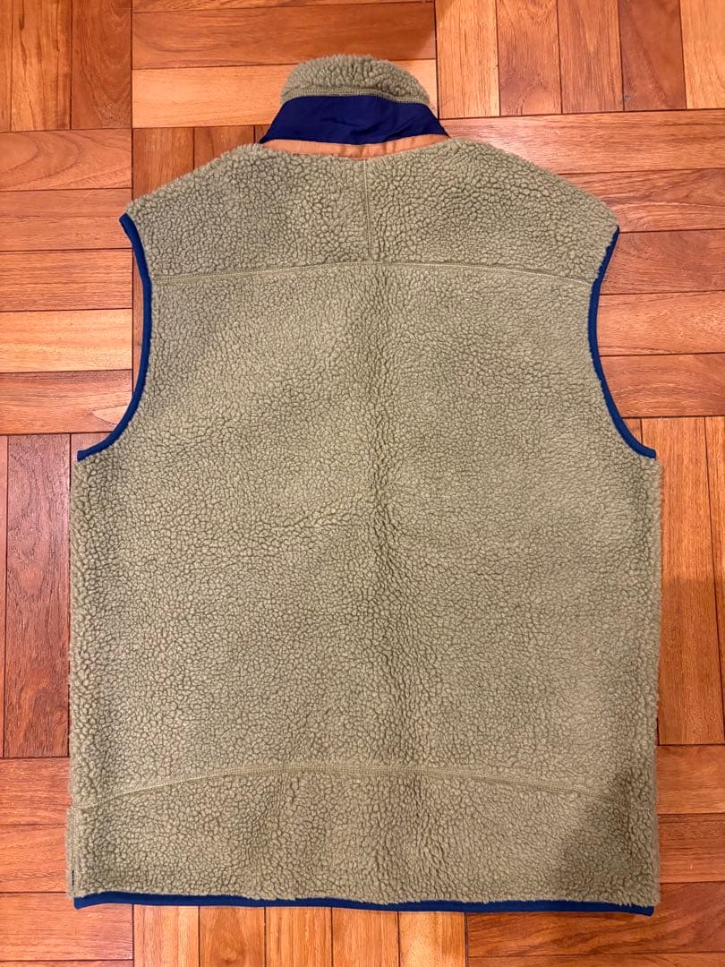 FA16 patagonia レトロx フリースベスト オリーブ 美品