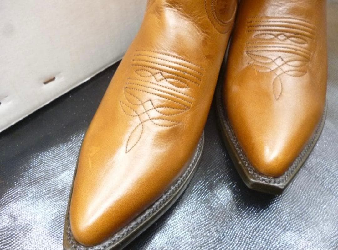 Northbrook　ウエスタンブーツ ブラウン レザー　サン191