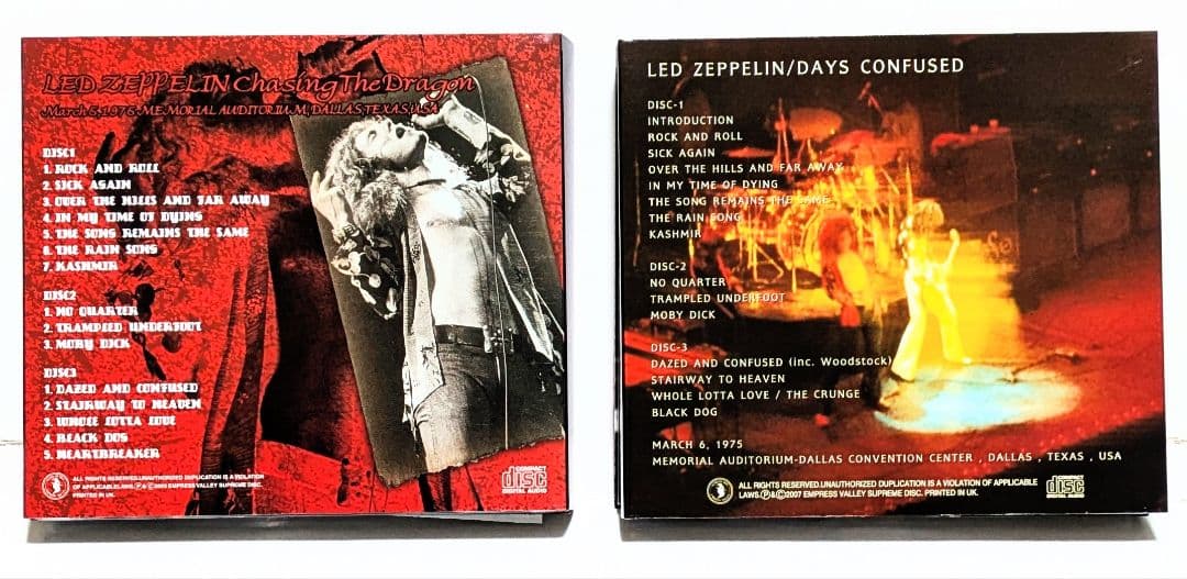 最終値下げLed Zeppelin - サウンドボード収録　2タイトル