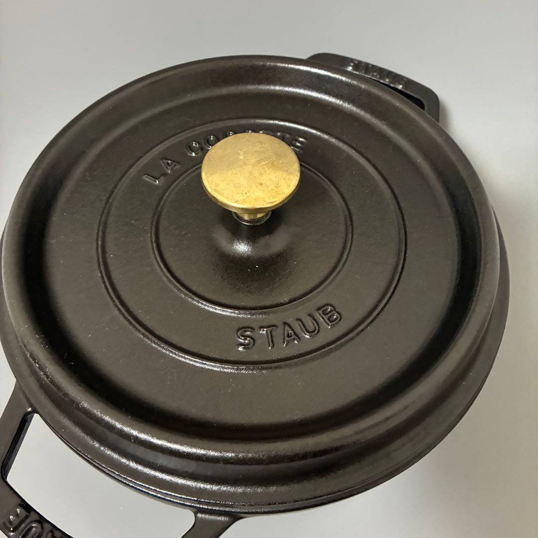 STAUB（ストウブ）ピコ・ココット ラウンド 22cm マットブラック