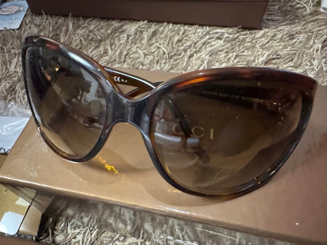 【新品未使用】GUCCI サングラス GG3548/S GGハート スタッズ