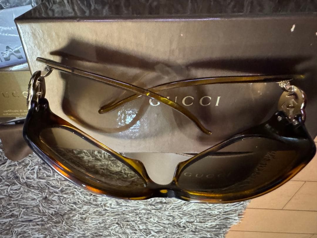【新品未使用】GUCCI サングラス GG3548/S GGハート スタッズ