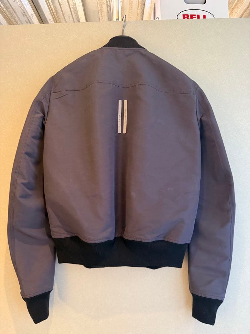 Rick Owens リバーシブルクロップドフライトボンバージャケットブルゾン