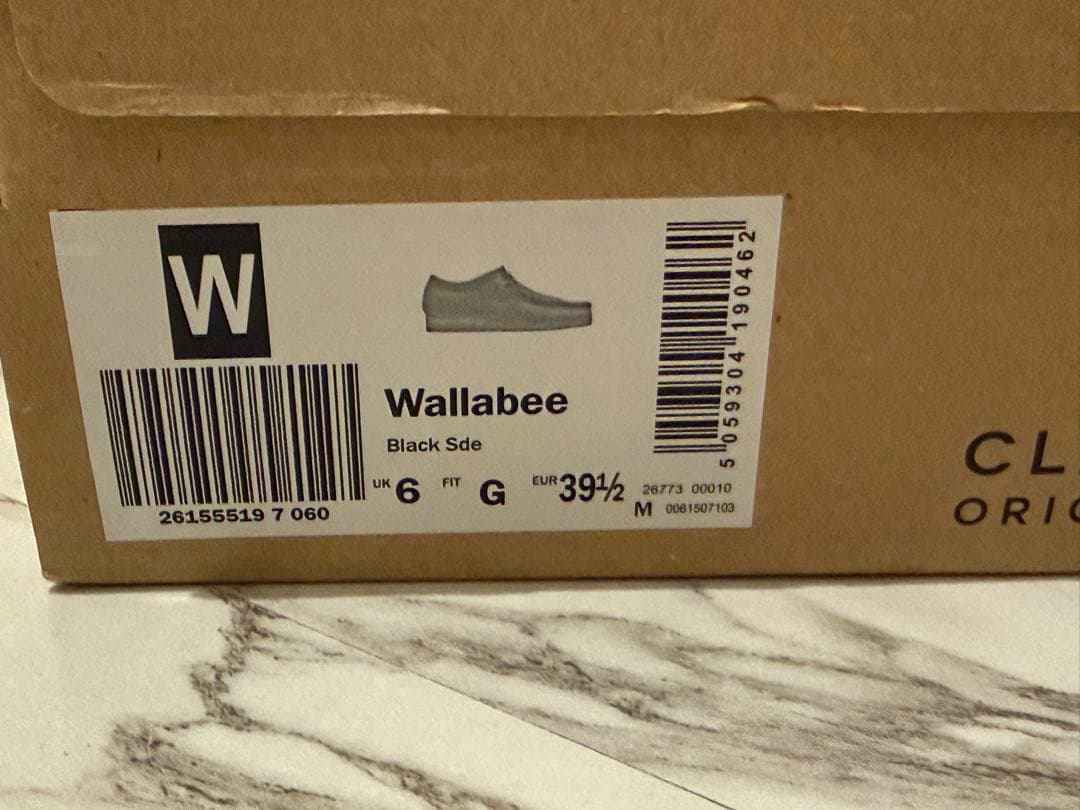 CLARKS ORIGINALS Wallabee 黒