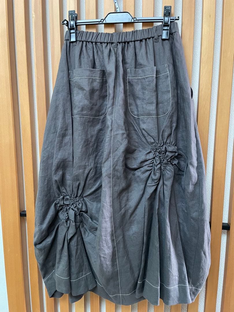 センソユニコ変形絞りスカート美品