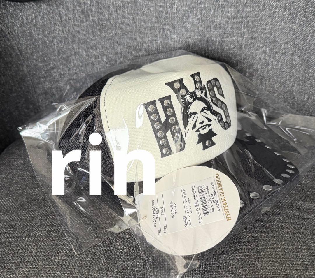 HYSTERIC GRAMMAR スタッズ　メッシュキャップ　正規品