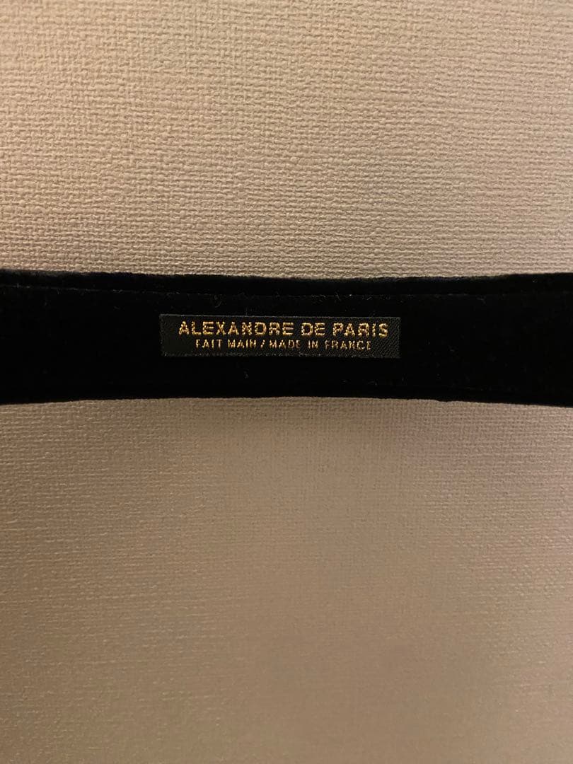 時間値下げ　ALEXANDRE DE PARIS ベルベットカチューシャ