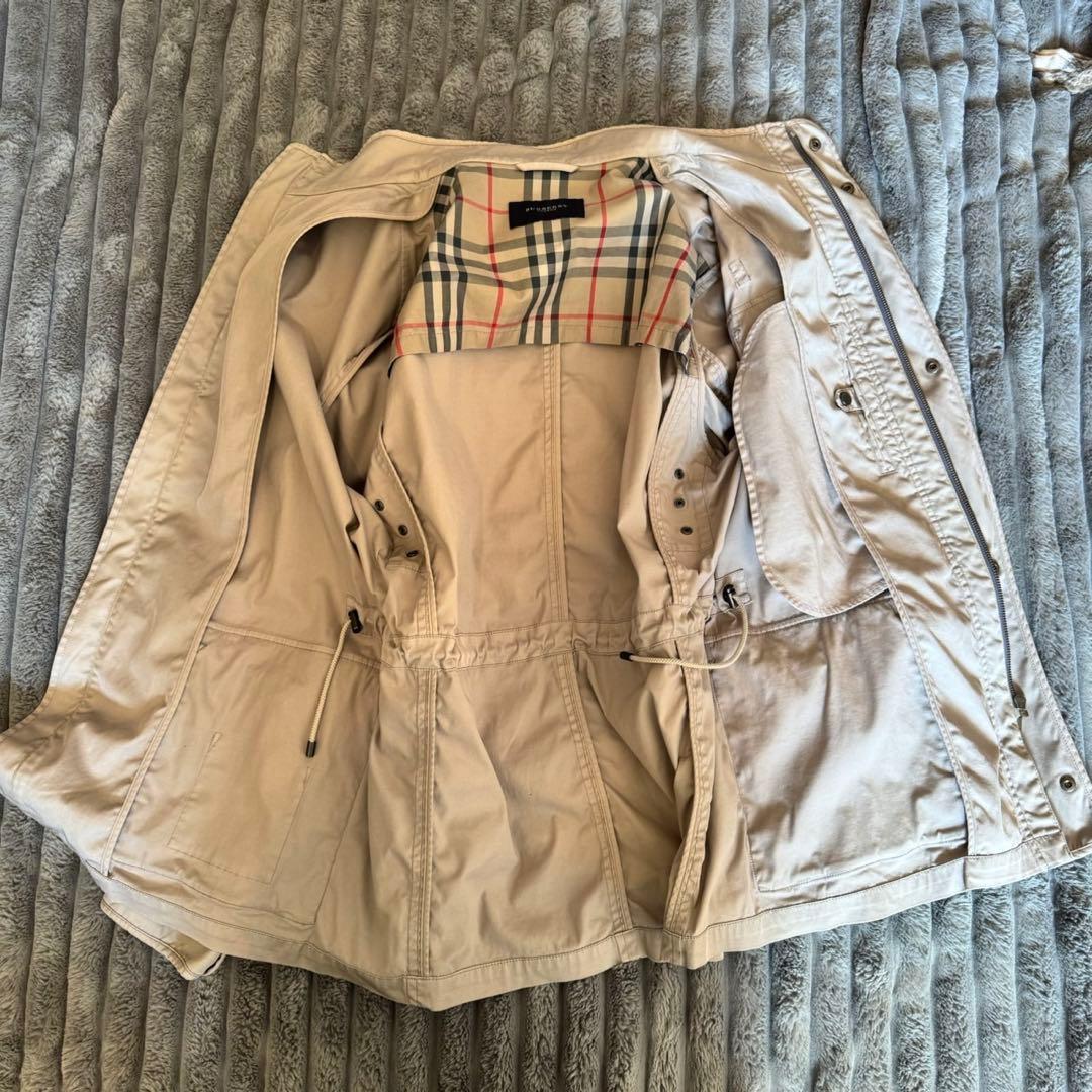 美品 BURBERRY LONDON バーバリー ミリタリー風 ジャケット L