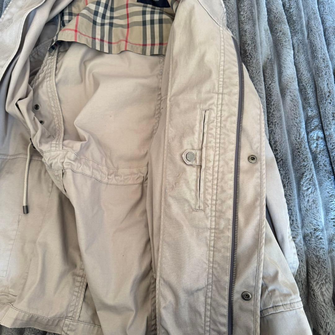 美品 BURBERRY LONDON バーバリー ミリタリー風 ジャケット L