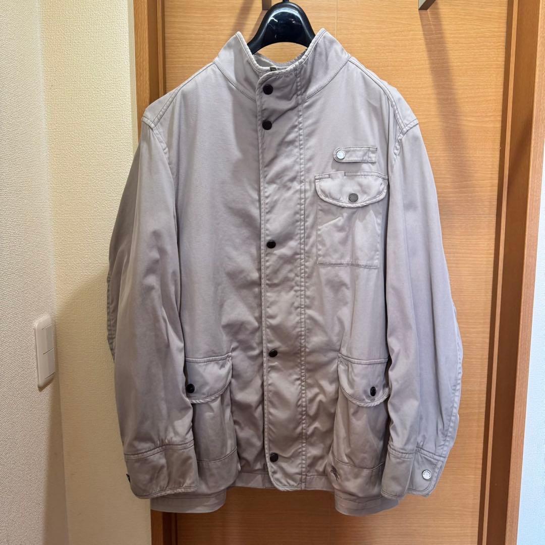 美品 BURBERRY LONDON バーバリー ミリタリー風 ジャケット L