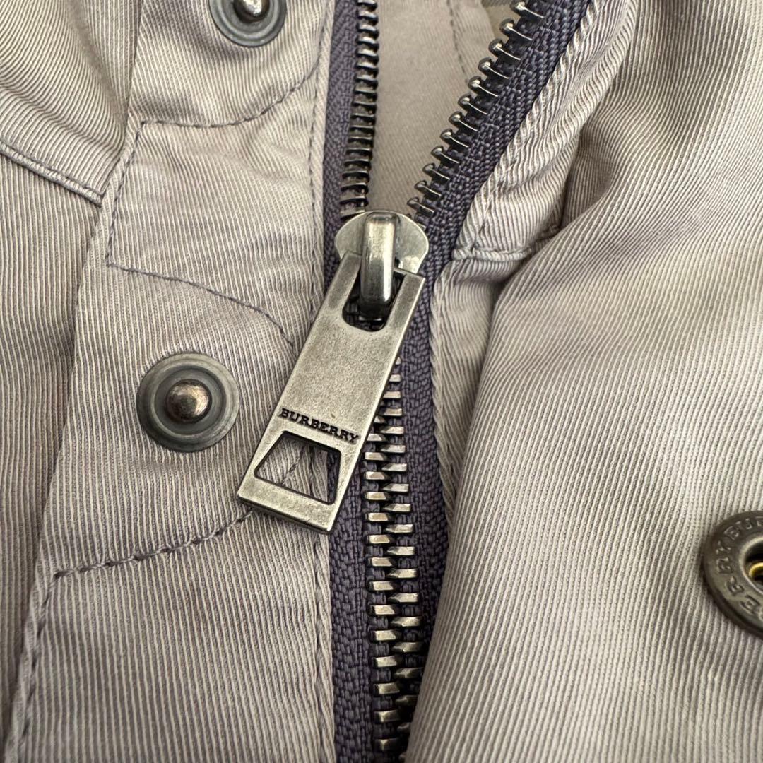 美品 BURBERRY LONDON バーバリー ミリタリー風 ジャケット L
