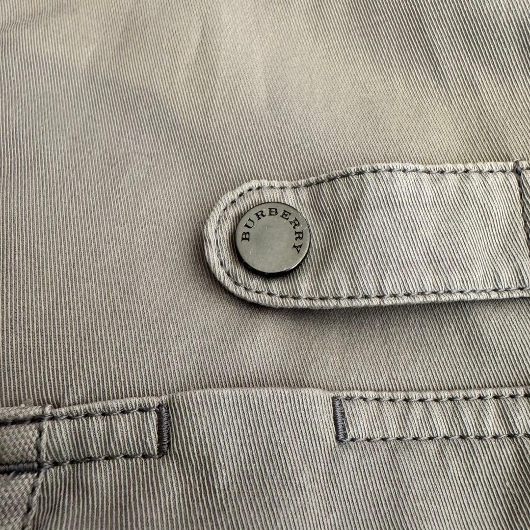 美品 BURBERRY LONDON バーバリー ミリタリー風 ジャケット L