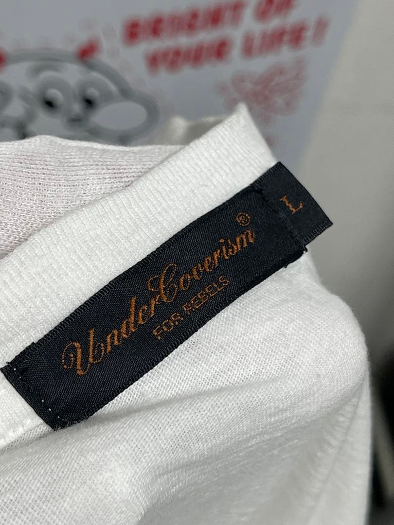 undercover 歪みカットソー　アンダーカバー　Tシャツ サイズL