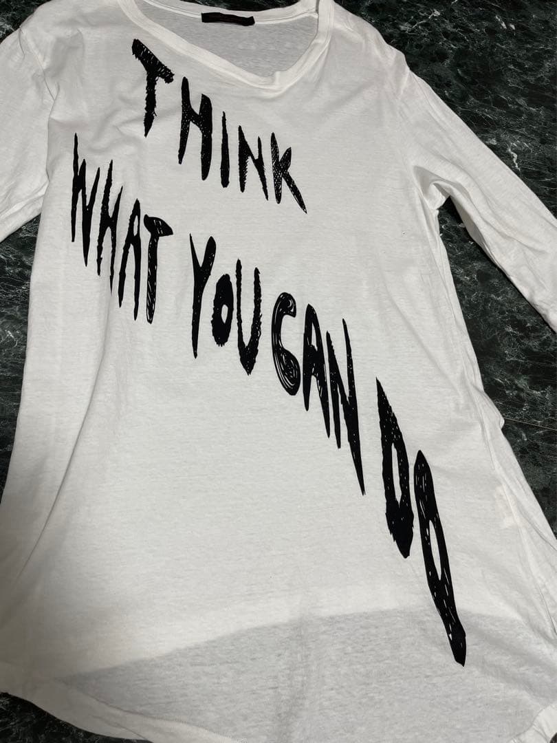 undercover 歪みカットソー　アンダーカバー　Tシャツ サイズL