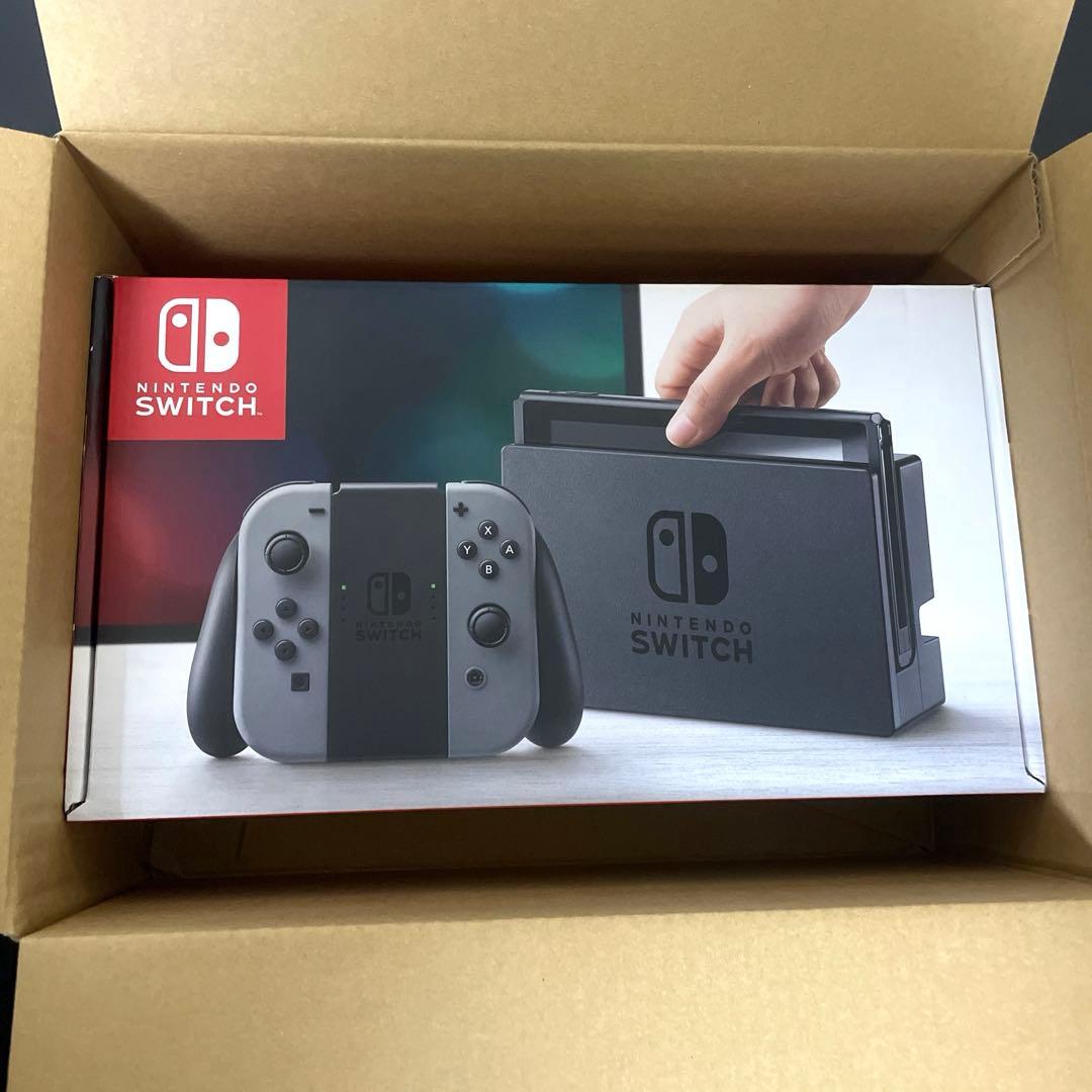 任天堂 Nintendo Switch 本体 グレー / 付属品セット