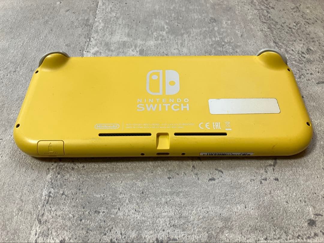 Nintendo Switch Lite イエロー 本体　ジャンク