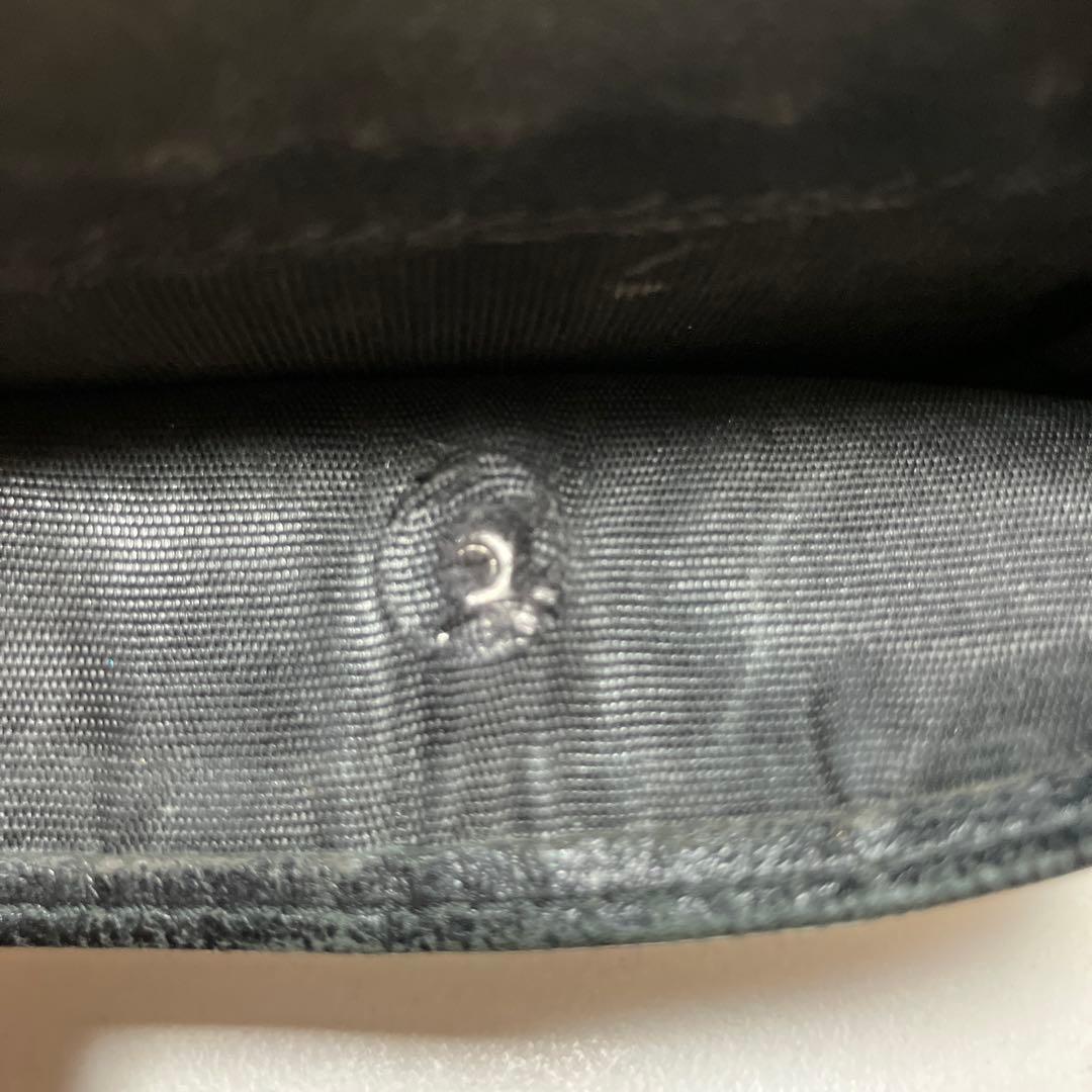 PRADA ブラック 三つ折り財布 レザー