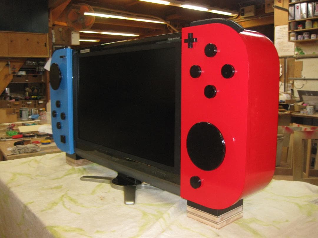 任天堂　switch風　テレビ台