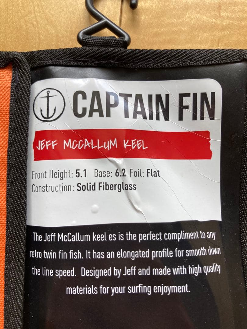 CAPTAINFIN Jeff McCallum キール マッカラム訳ありセール