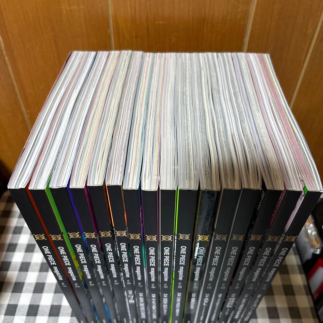 ワンピースマガジン　vol 1〜vol 15 15巻セットとvol.17