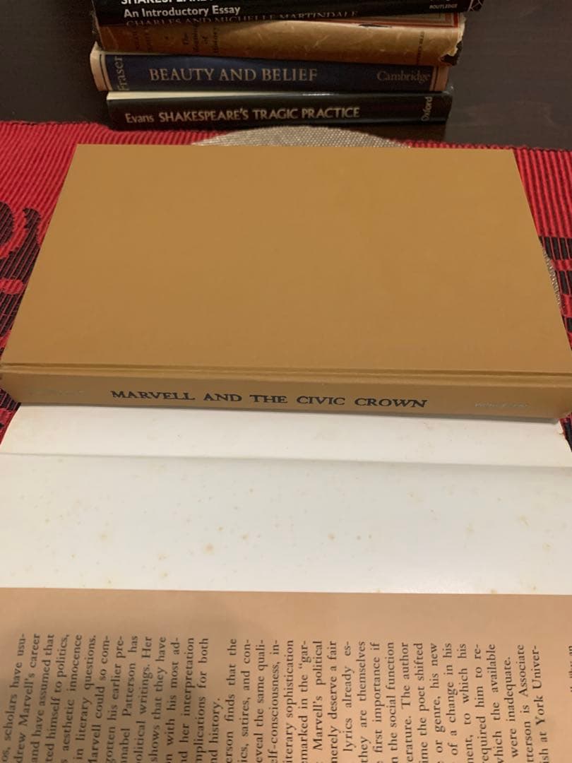 洋書 Marvell and the Civic Crown