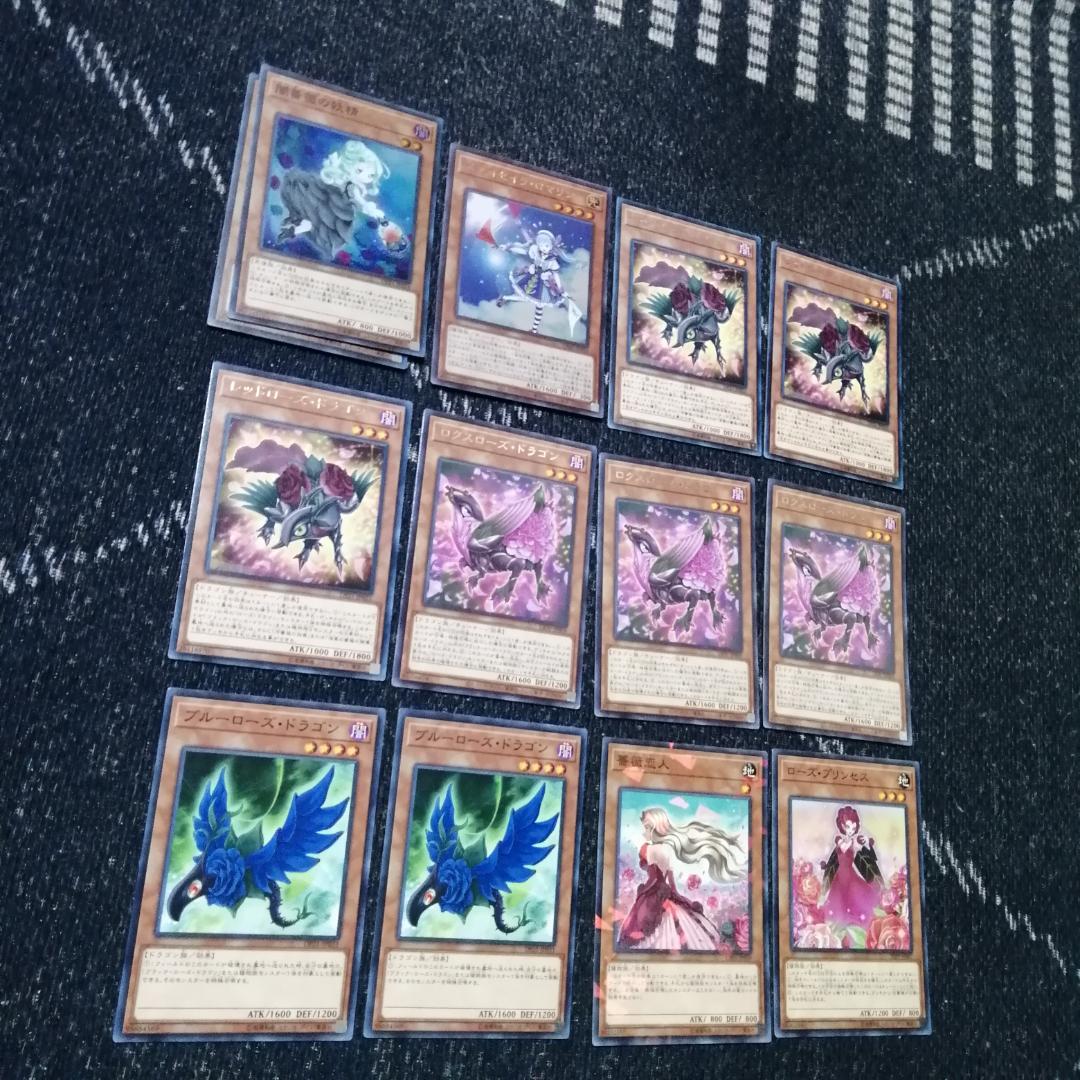 遊戯王　ローズドラゴン　デッキ　月華竜　ブラックローズ　[04019]