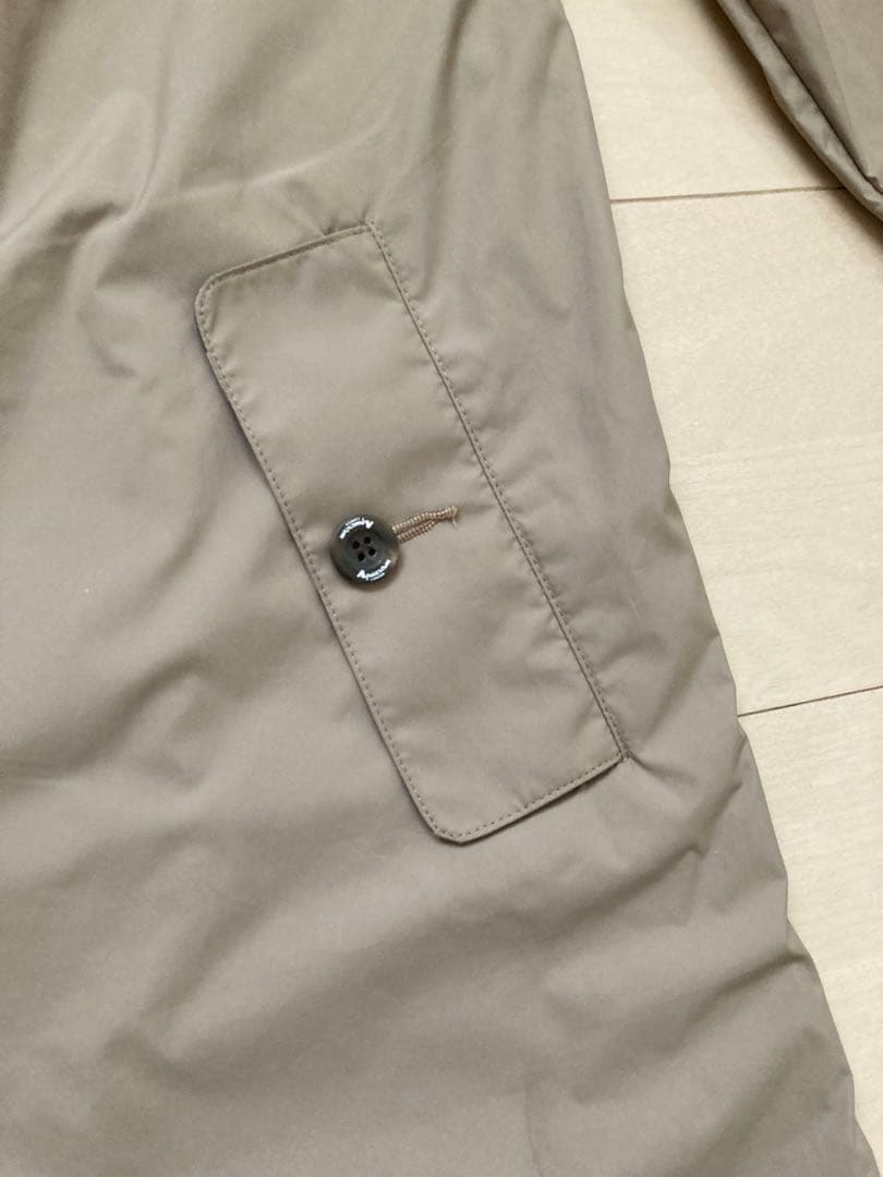 Aquascutum LONDON ステンカラーコート ベージュ M〜L 春