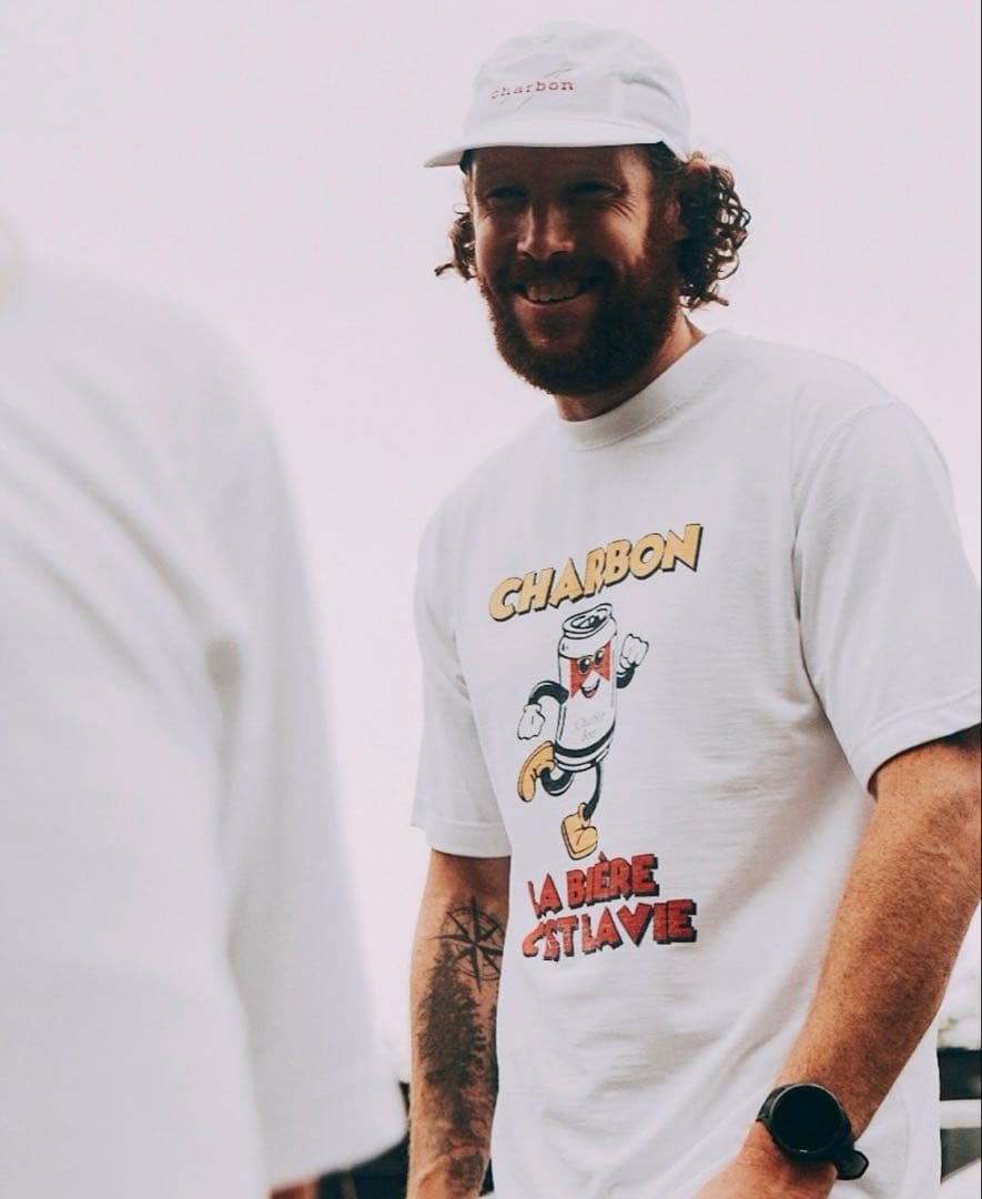 トップス CHARBON BEER GRAPHIC T-SHIRTS