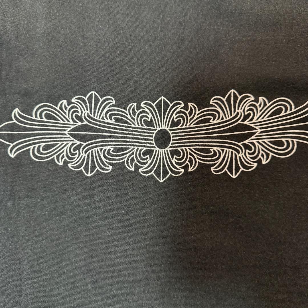 CHROME HEARTS ネックロゴ Tシャツ Lサイズ