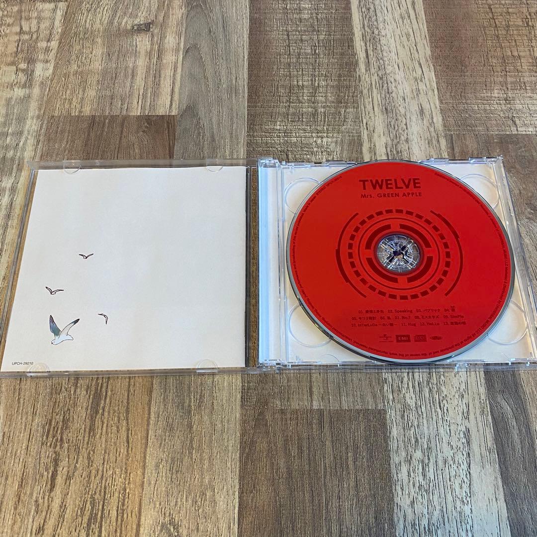 Mrs.GREEN APPLE TWELVE 初回限定盤（CD＋DVD）