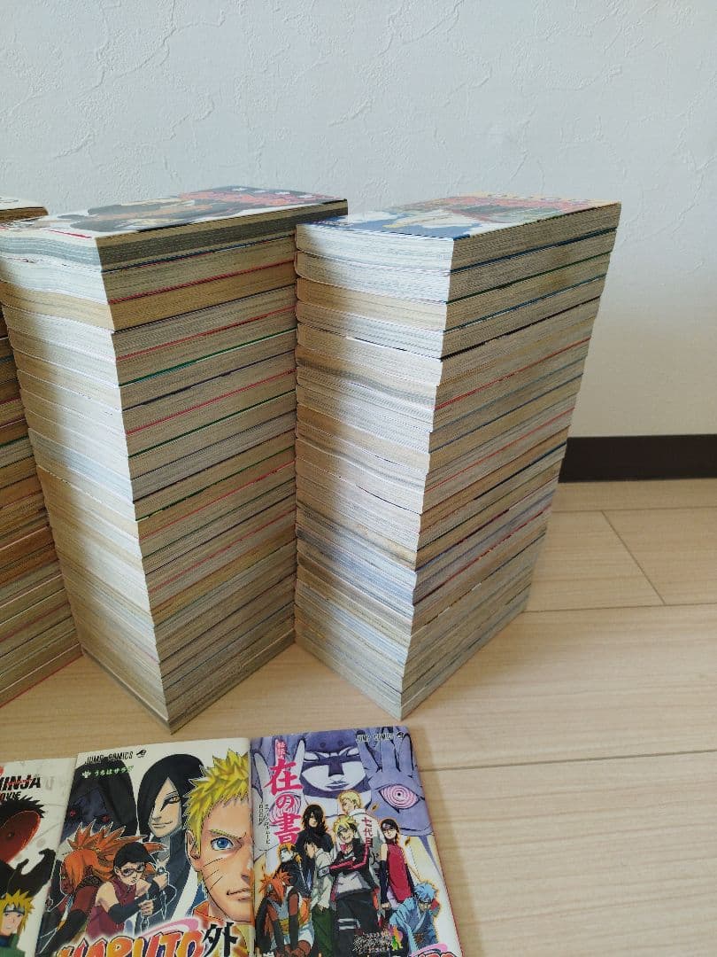 24時間以内発送します！ナルト　全巻セット　 1巻〜72巻 完結+関連本3冊