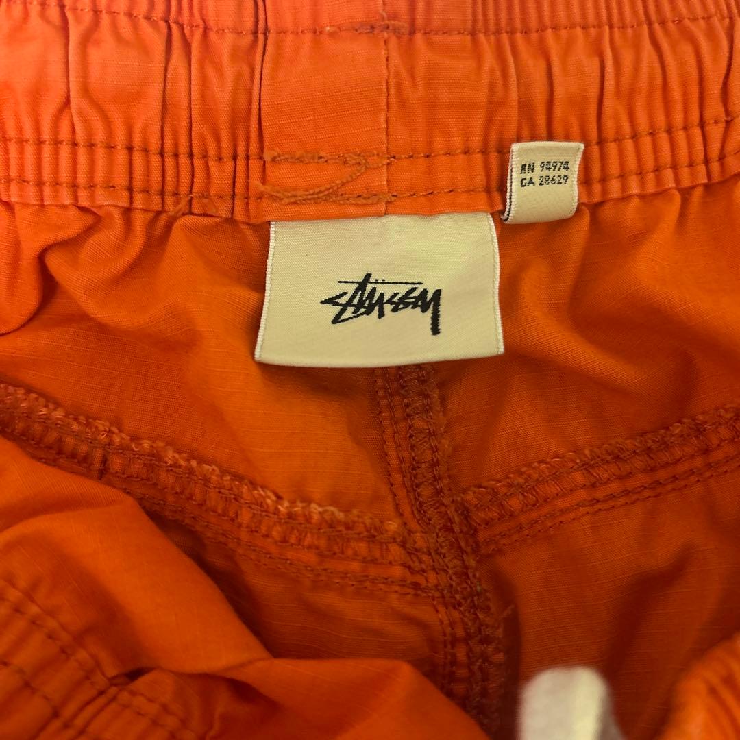 Stussy オレンジ カーゴパンツ L