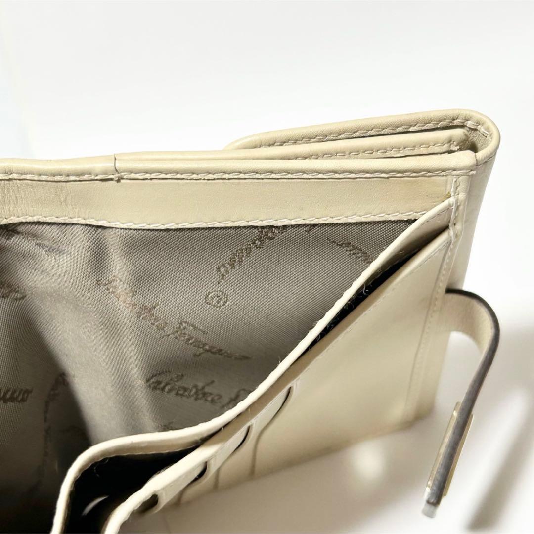 Salvatore Ferragamo フェラガモ ガンチーニ キャンバス 財布