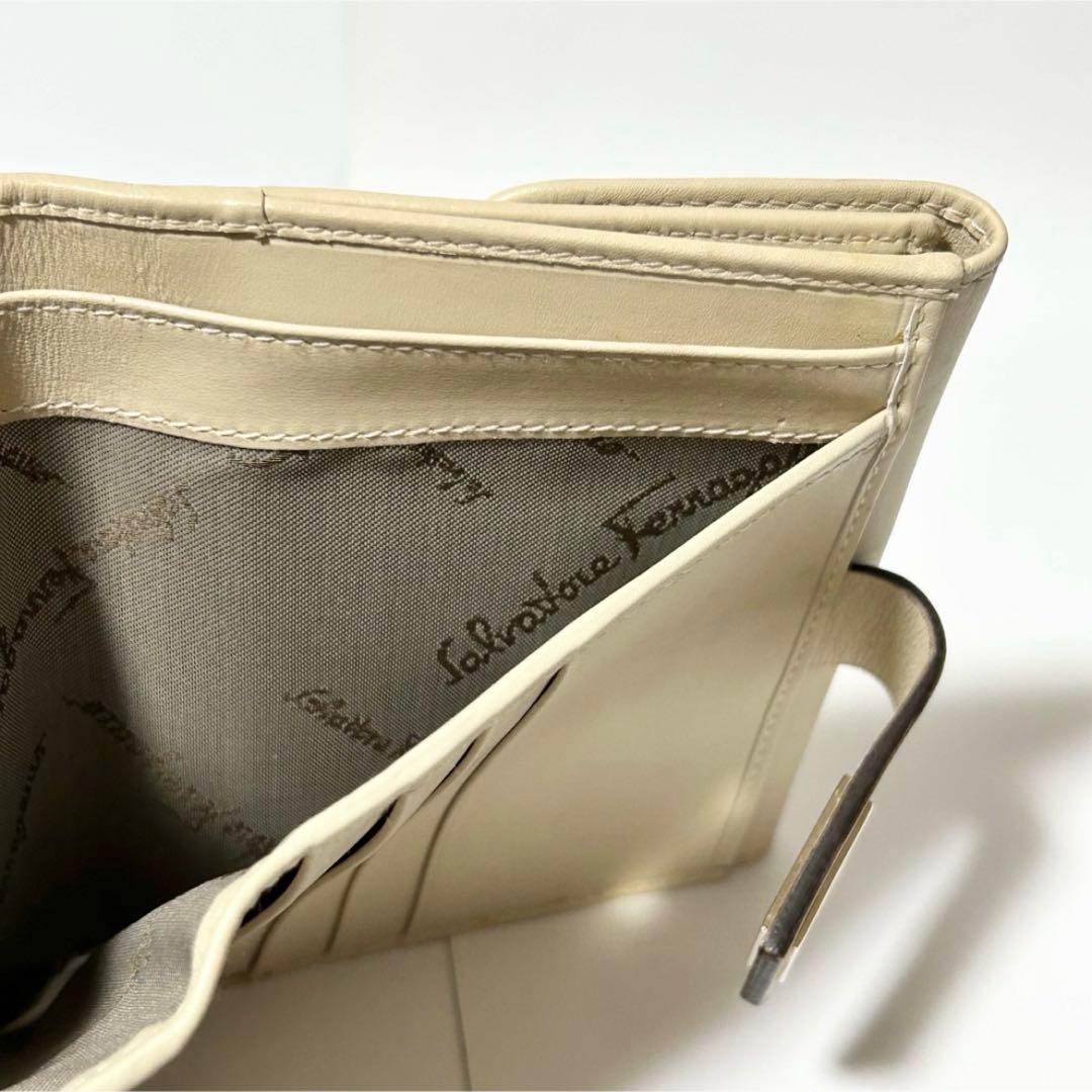 Salvatore Ferragamo フェラガモ ガンチーニ キャンバス 財布