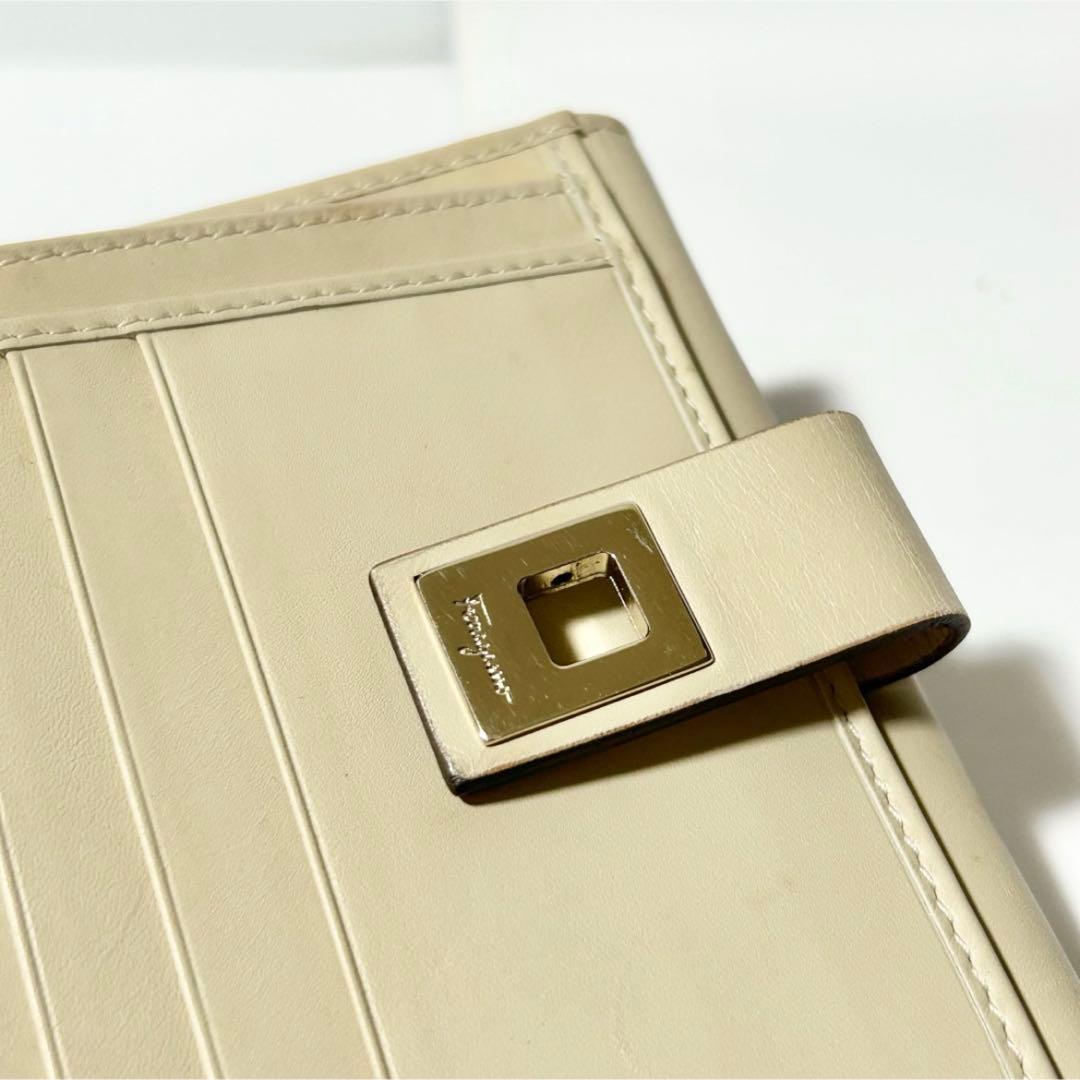 Salvatore Ferragamo フェラガモ ガンチーニ キャンバス 財布