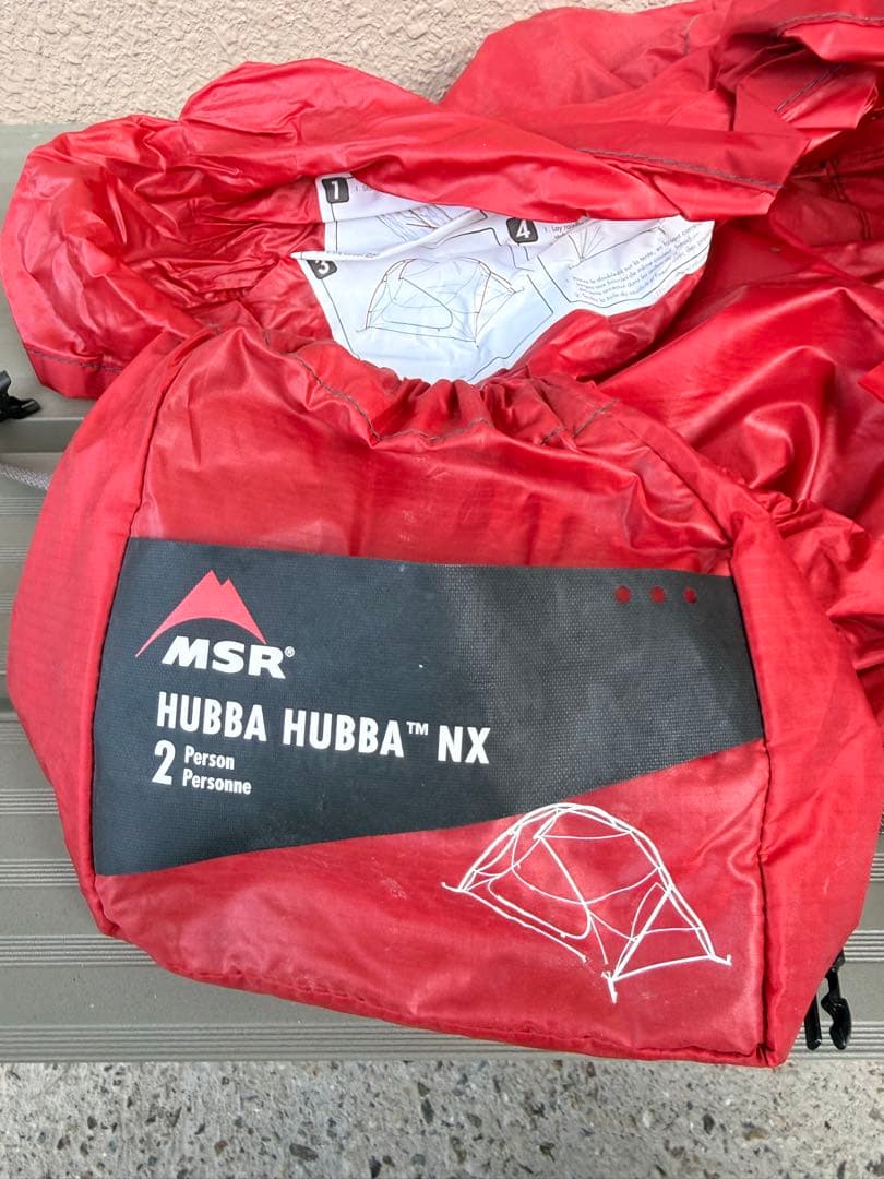 R*y様 MSR Hubba Hubba NX 2人用テント