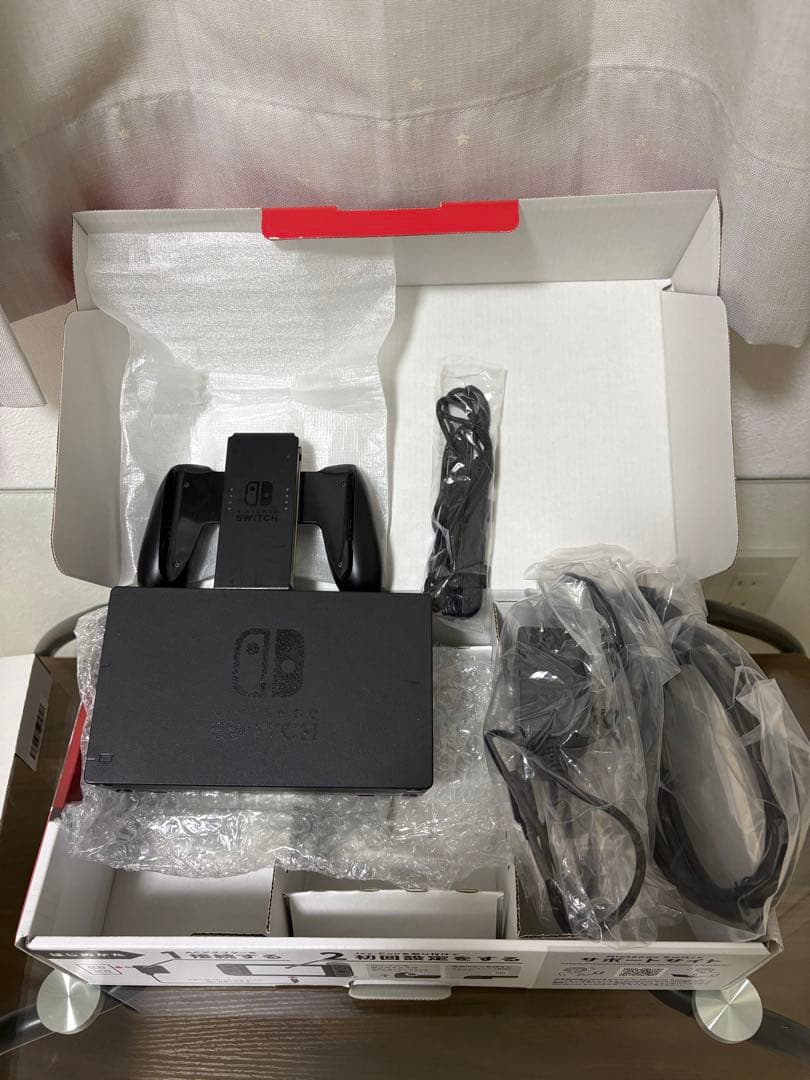 Nintendo Switch 本体 グレー Joy-Con付き　ジャンク品