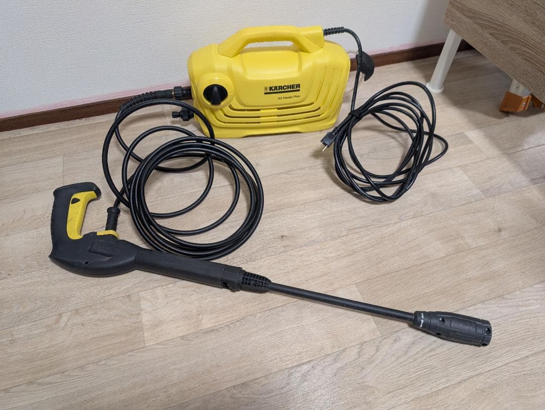 ケルヒャー（KARCHER） K2 クラシックプラス 高圧洗浄機本体 イエロー