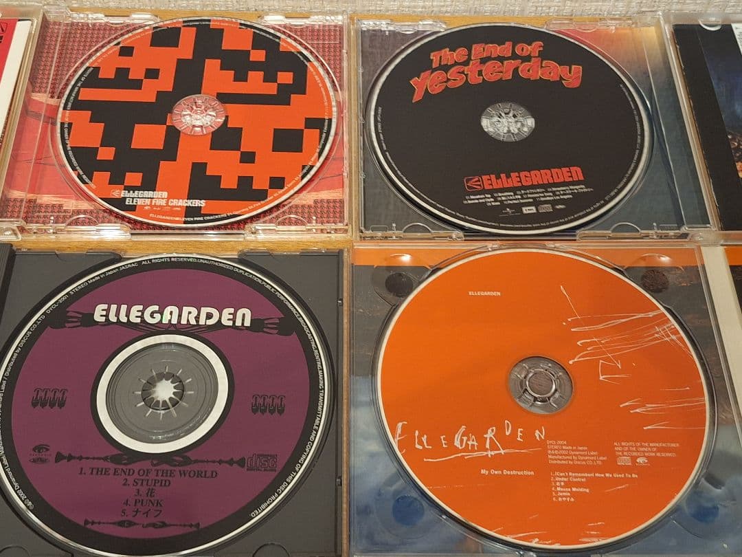 【美品】ELLEGARDEN/エルレガーデン_アルバム8枚セット