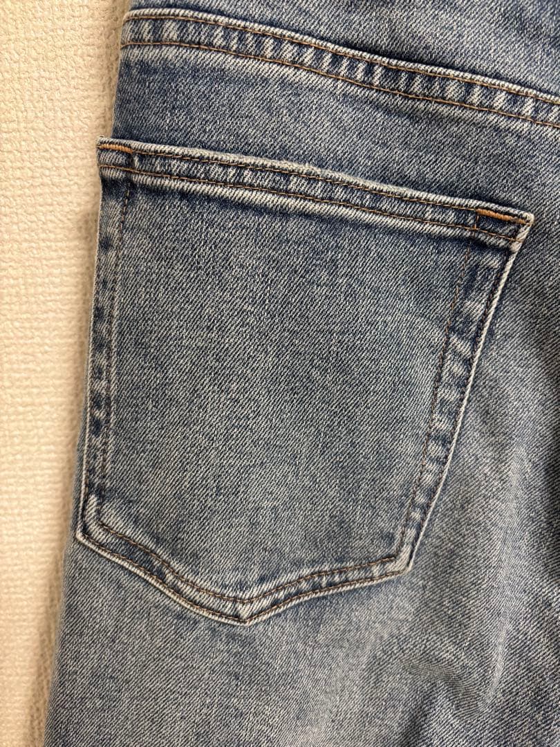 【anuans】Wide leg denim/ワイドレッグデニム