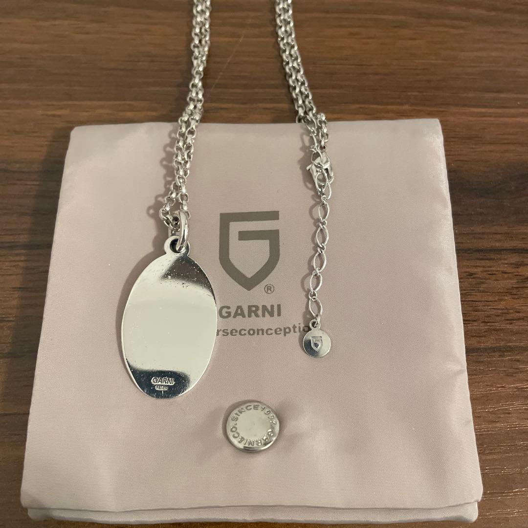 GARNI ガルニ　シルバープレートネックレス