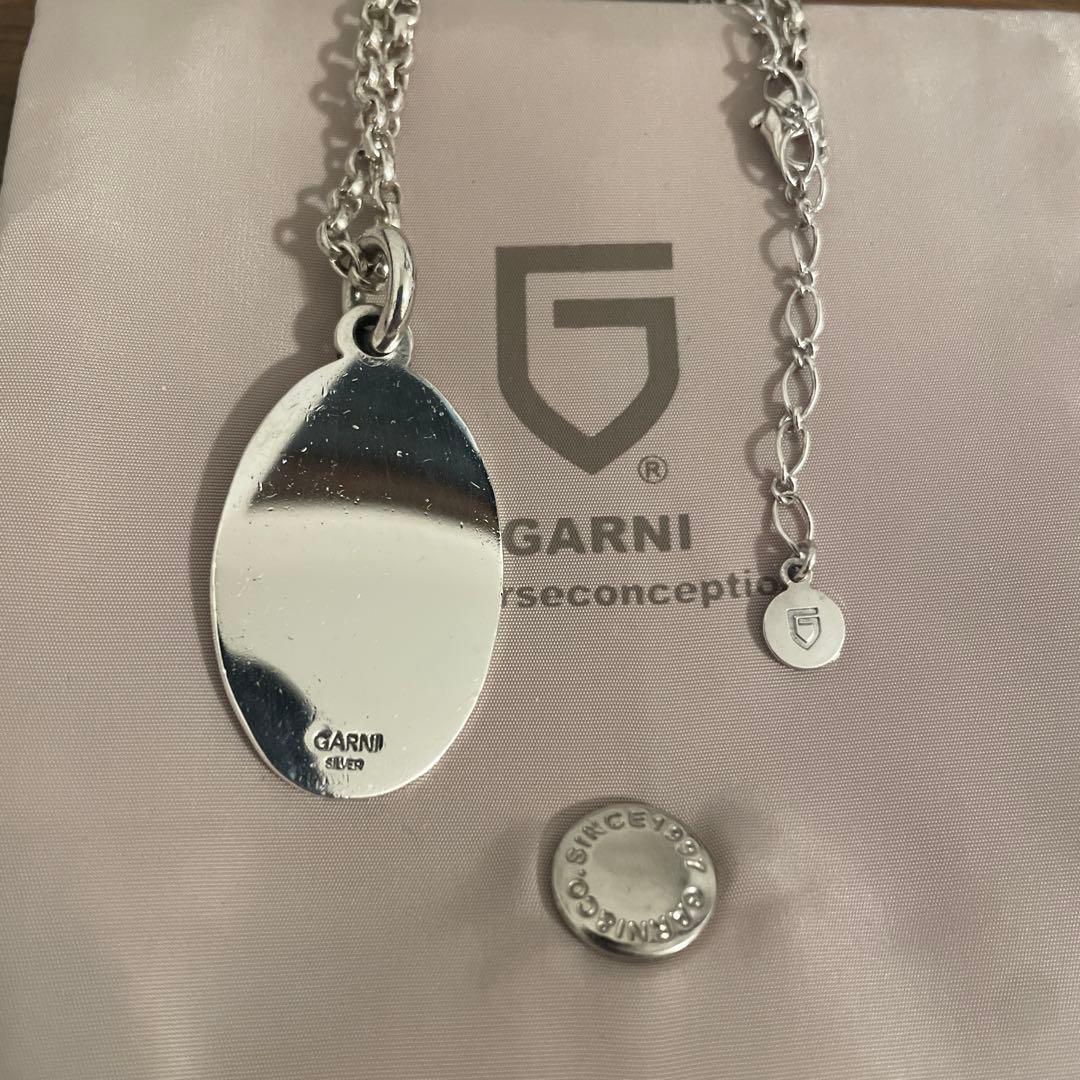 GARNI ガルニ　シルバープレートネックレス