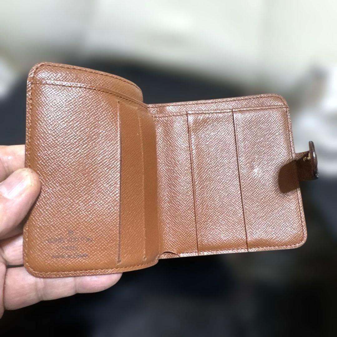④☆優良品☆モノグラム♪コンパクトジップ 折り財布